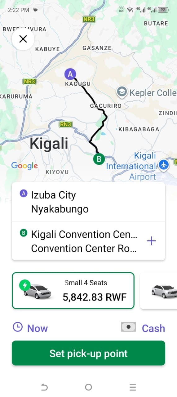 Twagiye App Screenshot